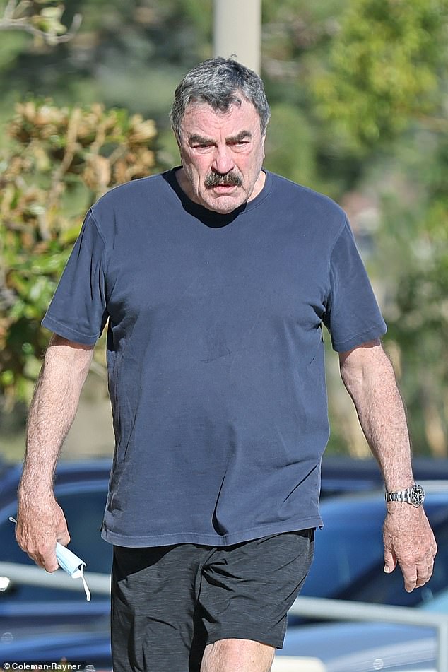 During The Pand3mic, Tom Selleck is Seen Running Errands For The First